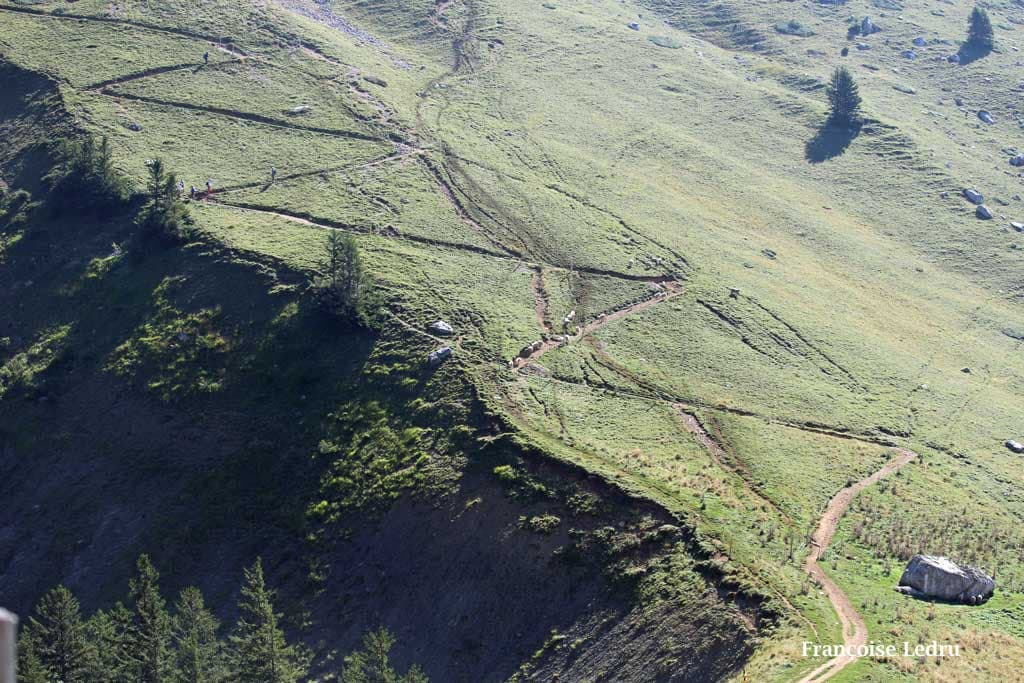 Lacets vers la Dent de Crolles