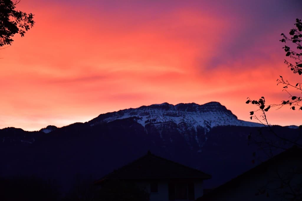 levé de soleil sur la grande sure