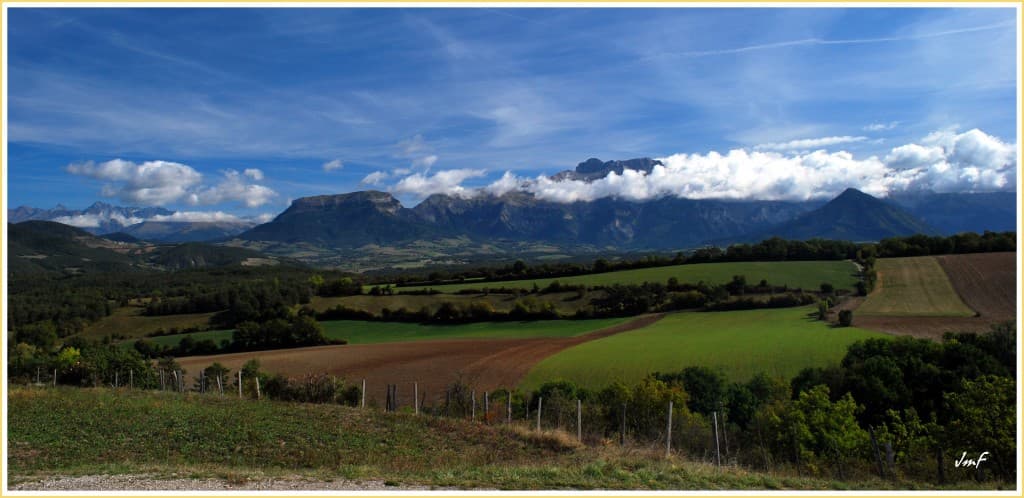 Panorama sur le Trièves 