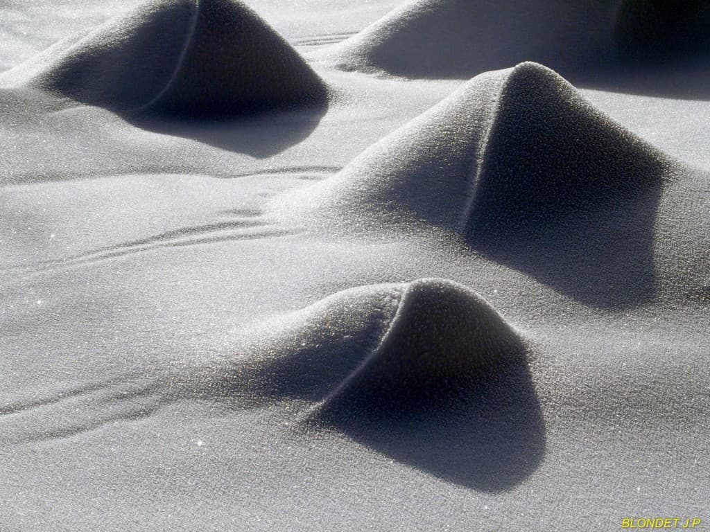 Sculpture de neige