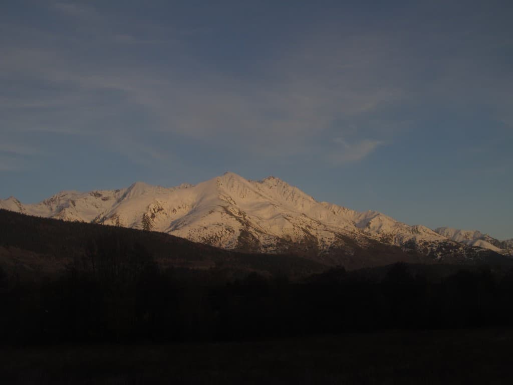 Soir sur la Mateysine