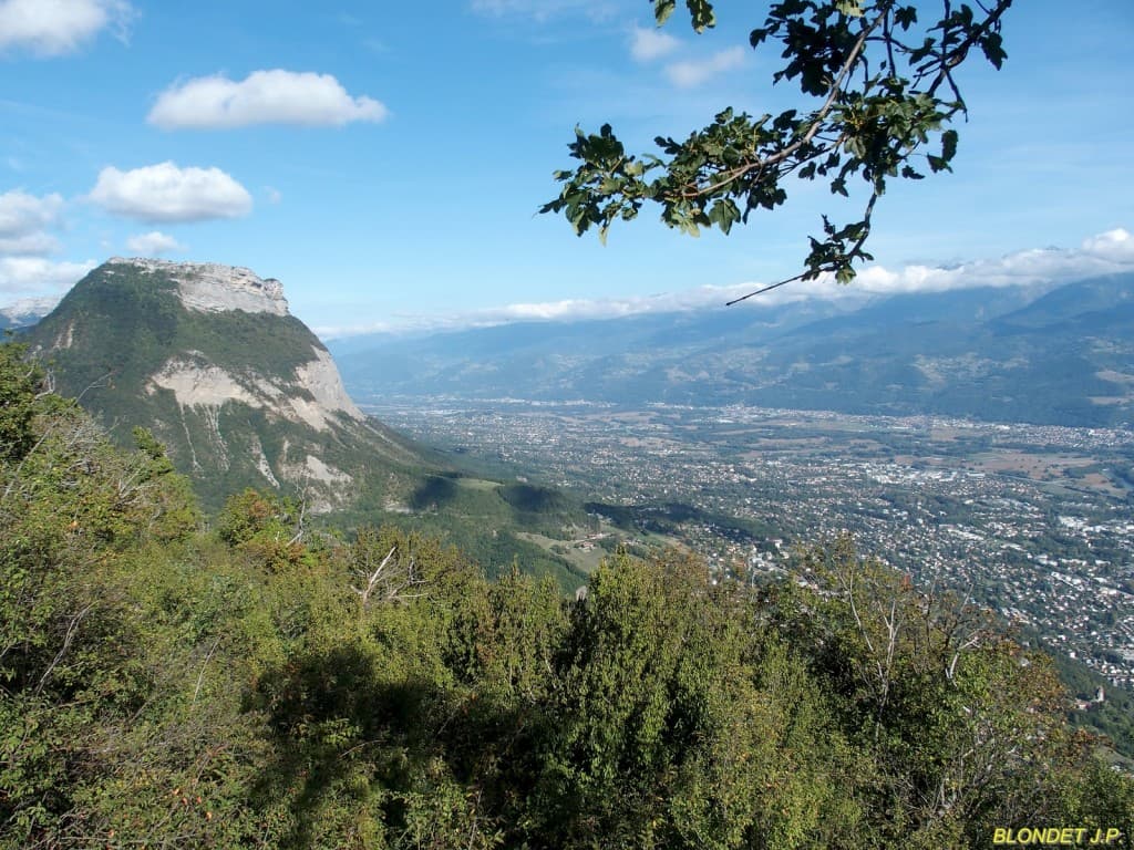 Vallée du Grésivaudan vue du Rachais