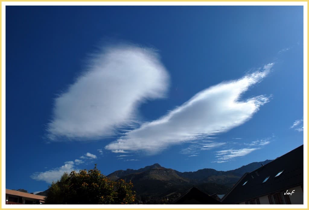 vent du Sud et lenticulaires