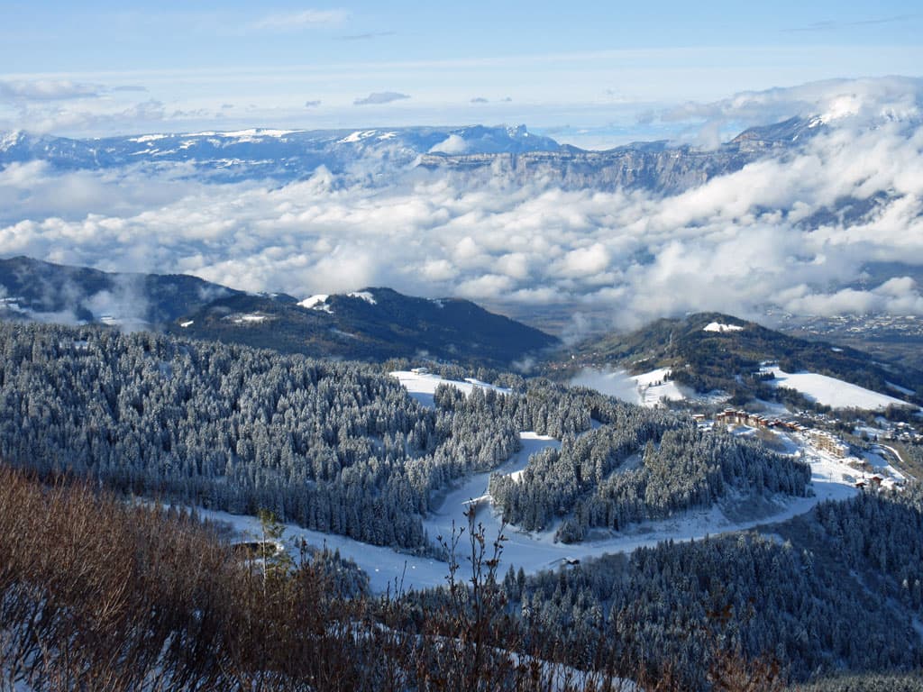 Vue depuis Pipay en Belledonne