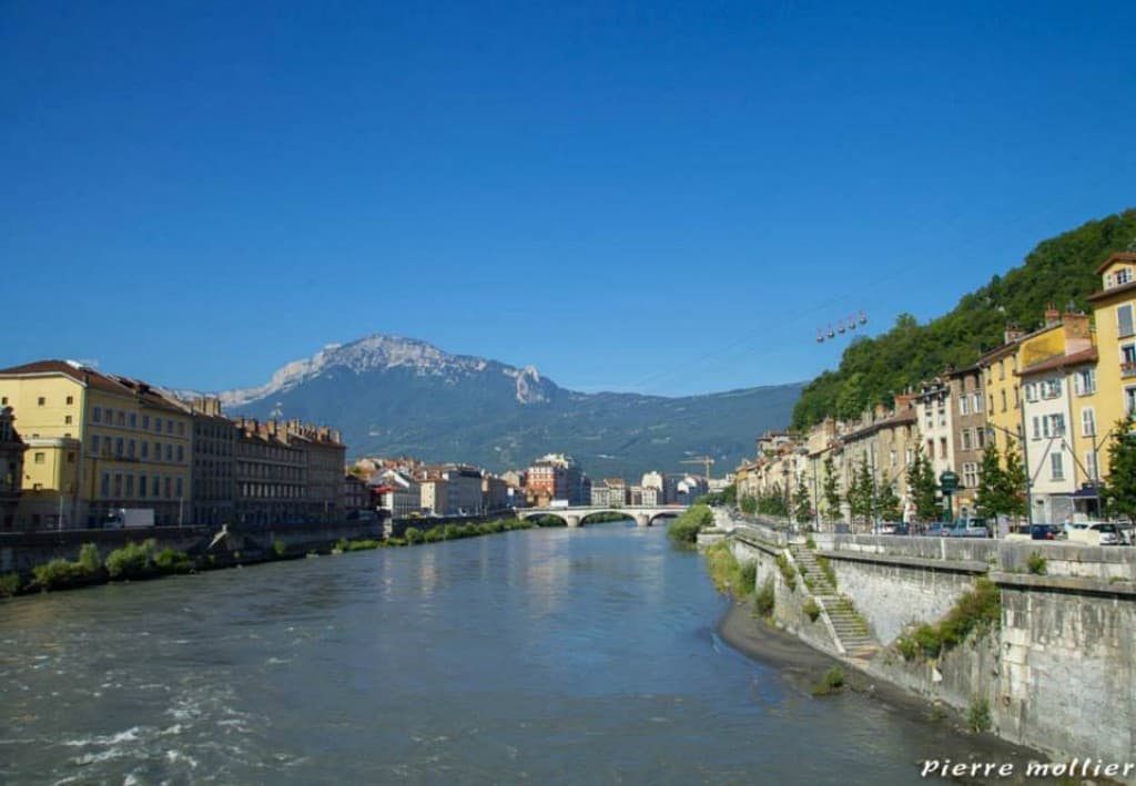 L'Isère à Grenoble