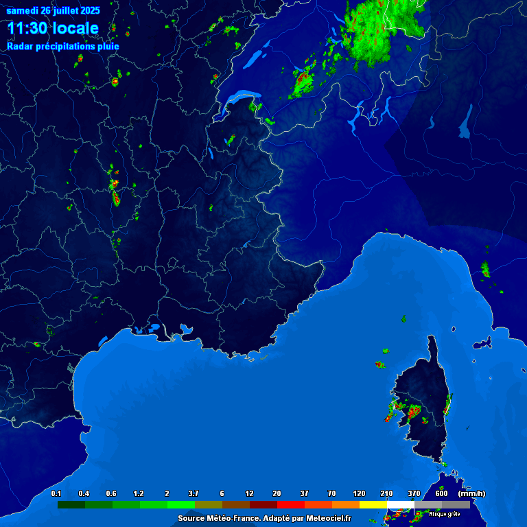 Image d'illustration pour Pluies et orages : premier épisode Méditerranéen de la saison ce week-end
