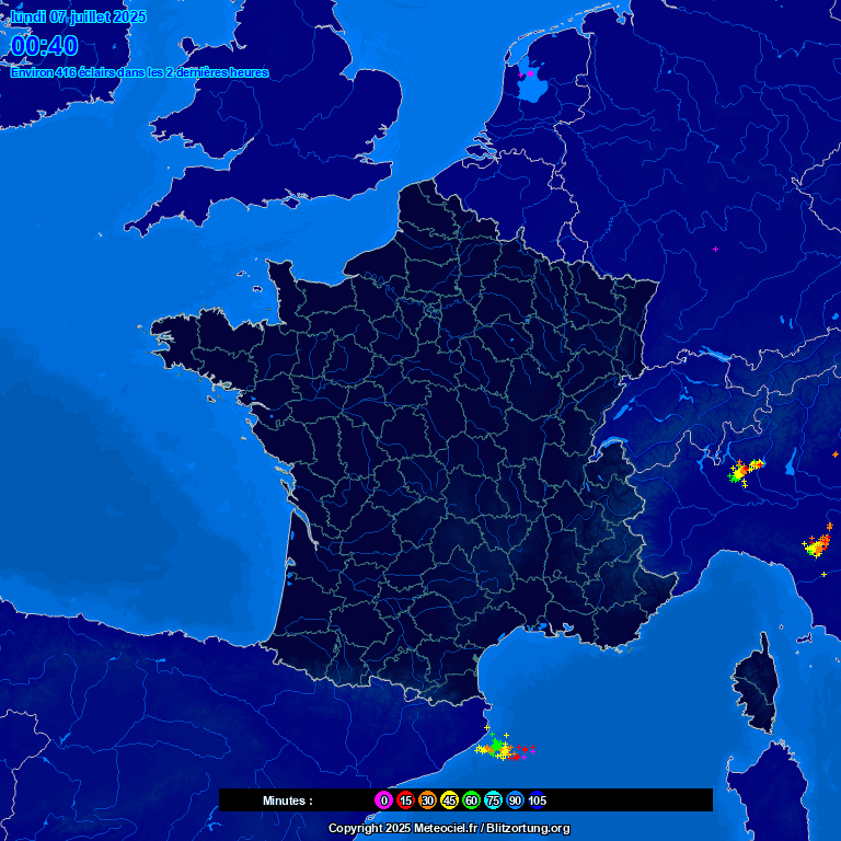 Image d'illustration pour Orages parfois forts avant un week-end très chaud