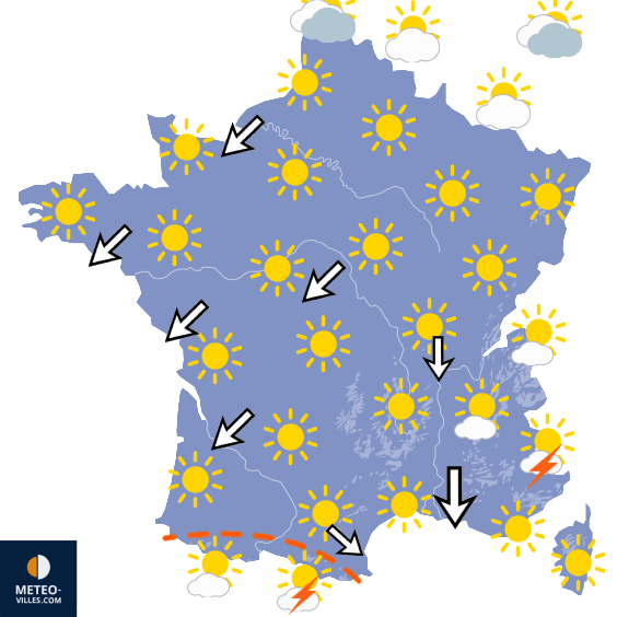 Orages ce week-end, puis menace de 4e vague de chaleur