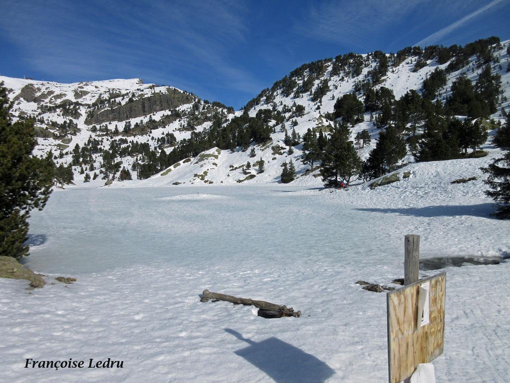 Lac Achard  gelé